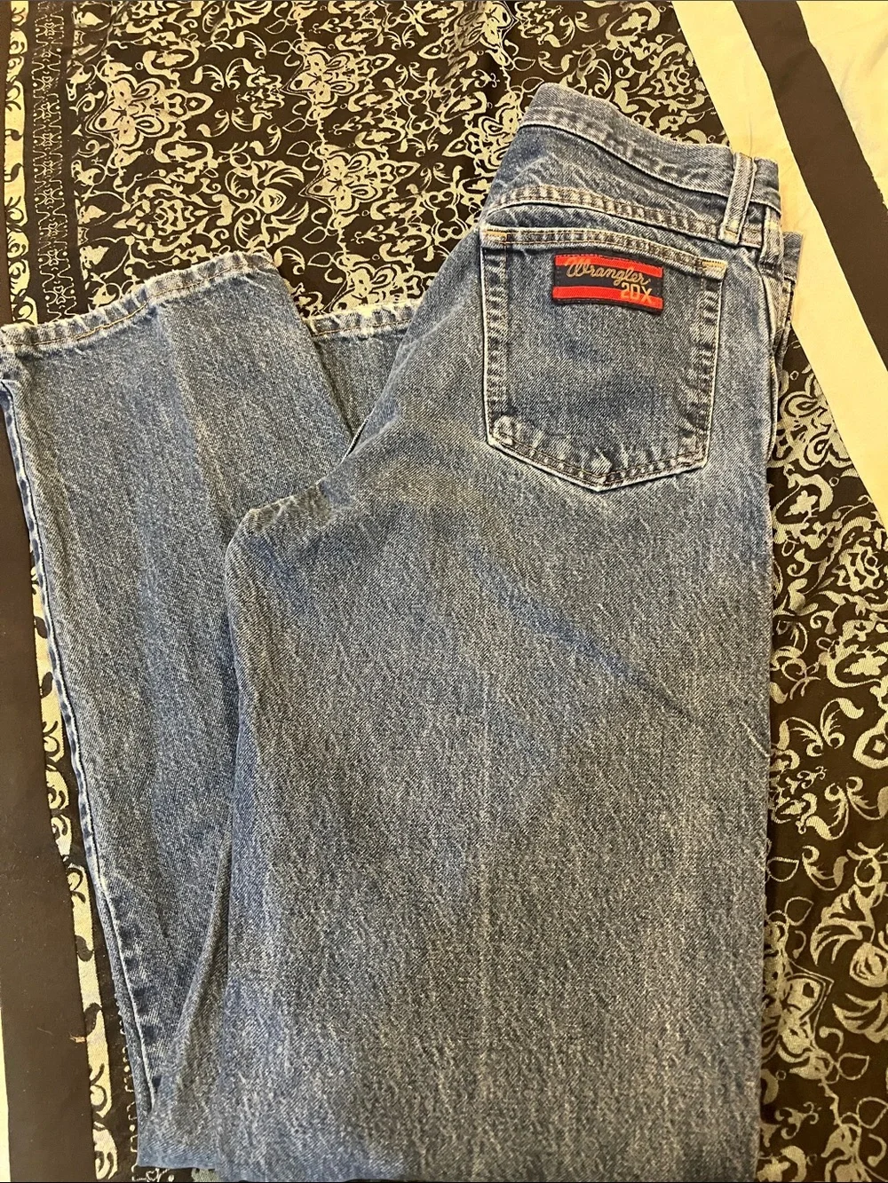 Wrangler 20X Relaxed Fit Men’s Light Blue Jeans